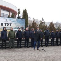 Керівництво області, міста та представники поліції