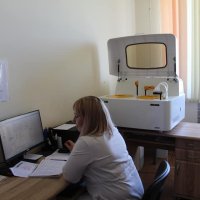 Робочий візит в Шаргородську міську лікарню директорки департаменту охорони здоров’я та реабілітації Вінницької обласної військової адміністрації Ольги Задорожної та її заступника з економічних питань Сергія Лавренюка.