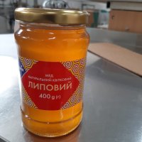 Банка з липовим медом