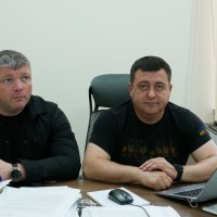 Заступники начальника ОВА Андрій Кавунець та Олександр Піщик