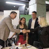 Перша заступниця начальника ОВА Наталя Заболотна з учасниками заходу