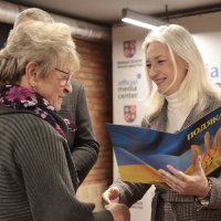 Перша заступниця начальника ОВА Наталя Заболотна та учасниці заходу