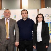 Заступник Міністра молоді та спорту України Сергій Тимофєєв, голова Відділення НОК України у Вінницькій області Сергій Борзов, начальник управління спорту та рухової активності Департаменту гуманітарної політики ОВА Наталія Токар