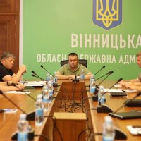 Начальник ОВА Сергій Борзов та учасники наради