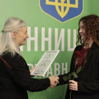 Перша заступниця начальника ОВА Наталя Заболотна та учасниця заходу