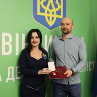 вручення грамот Верховної Ради України, народною депутаткою України Іриною Борзовою