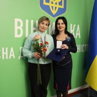 вручення грамот Верховної Ради України, народною депутаткою України Іриною Борзовою