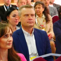 Директор Департаменту міжнародного співробітництва та регіонального розвитку ОВА Ігор Цехановський та учасники зустрічі