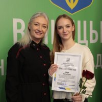 Перша заступниця начальника ОВА Наталя Заболотна та учасниця заходу