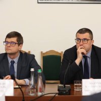 Генеральний консул Республіки Польща у Вінниці Матеуш Натковський та віце-консул Томаш Коваль