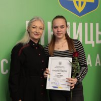 Перша заступниця начальника ОВА Наталя Заболотна та учасниця заходу