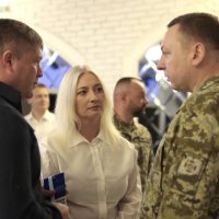 Перша заступниця начальника ОВА Наталя Заболотна та учасники зустрічі