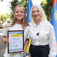 Перша заступниця начальника ОВА Наталя Заболотна та учасниця зустрічі