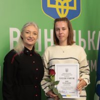 Перша заступниця начальника ОВА Наталя Заболотна та учасниця заходу