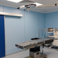 Сергій Борзов оглядає клінічний центр термічної травми і пластичної хірургії Вінницької обласної клінічної лікарні ім. М.І. Пирогова після першої черги реконструкції.
