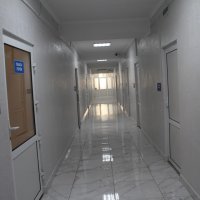 Робочий візит в Шаргородську міську лікарню директорки департаменту охорони здоров’я та реабілітації Вінницької обласної військової адміністрації Ольги Задорожної та її заступника з економічних питань Сергія Лавренюка.