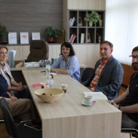 Зустріч із менеджером проєкту Expertise France Артуром Ланглуа.