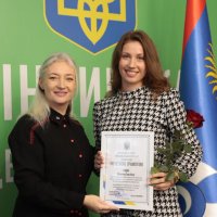 Перша заступниця начальника ОВА Наталя Заболотна та учасниця заходу