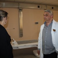 Ольга Задорожна відвідала Хмільницьку ЦРЛ.