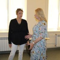 Директорка департаменту охорони здоров’я та реабілітації Вінницької ОВА Ольга Задорожна оглянула Центр муковісцидозу.